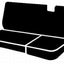 FIA TRS42-18 BLACK Seat Cover