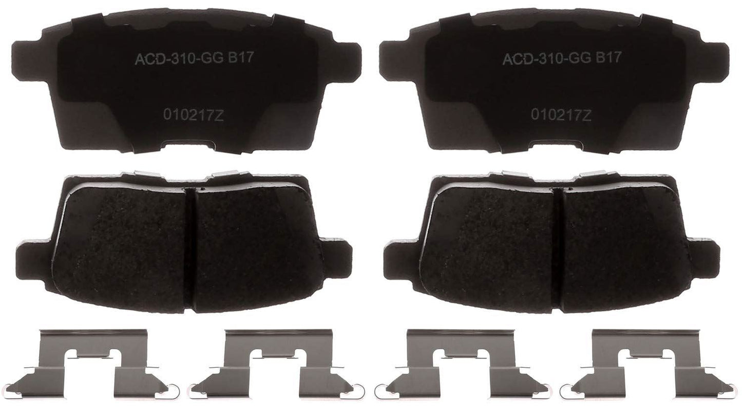 ACDelco Advantage 14D1259CHF1 Juego de pastillas de freno de disco