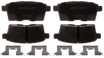 ACDelco Advantage 14D1259CHF1 Juego de pastillas de freno de disco