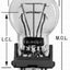 Bombilla de luz trasera Wagner 3157 (PAQUETE DE 10)