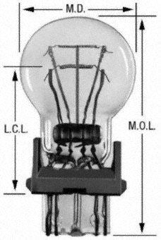 Bombilla de luz trasera Wagner 3157 (PAQUETE DE 10)
