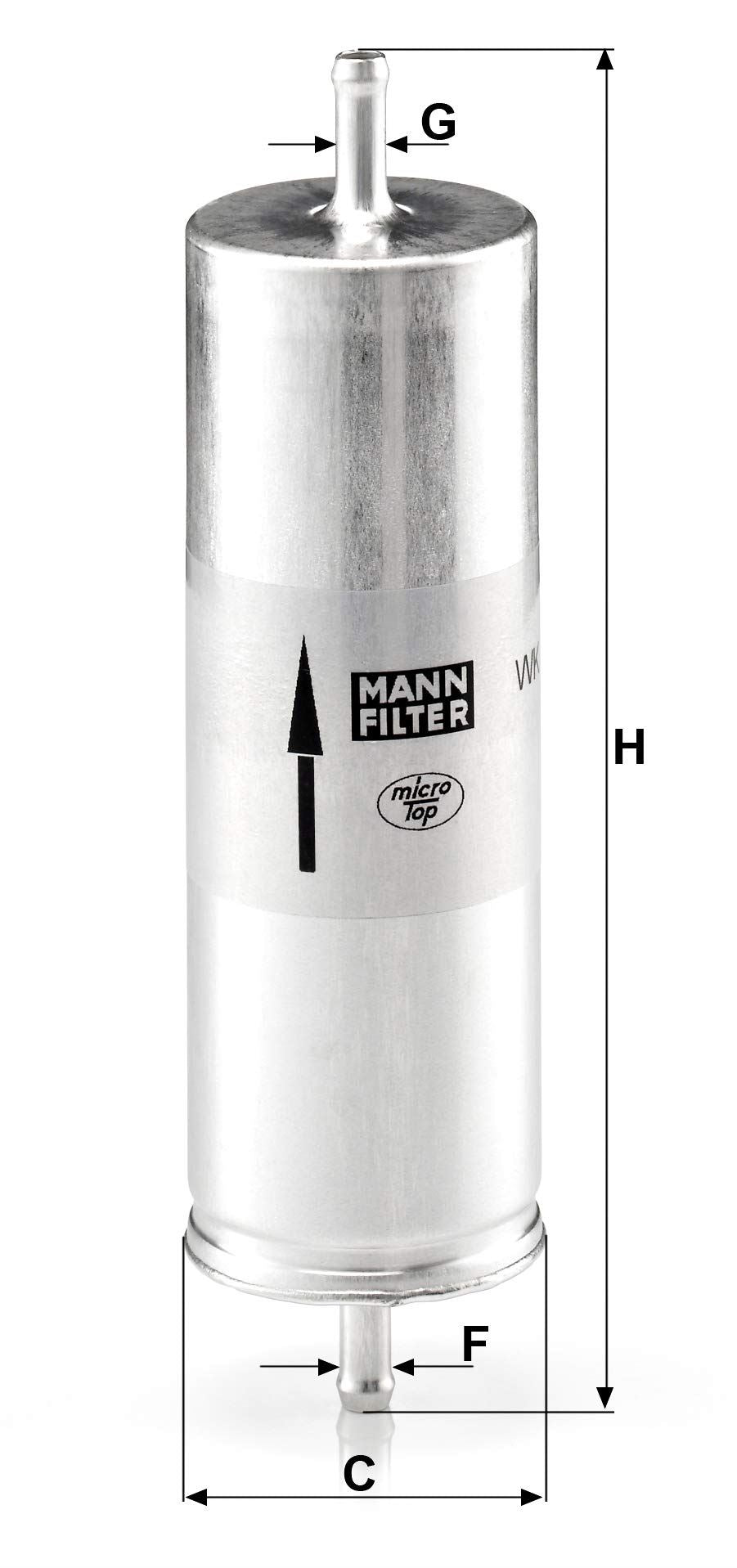 MANN-FILTER WK 516 Filtre à carburant