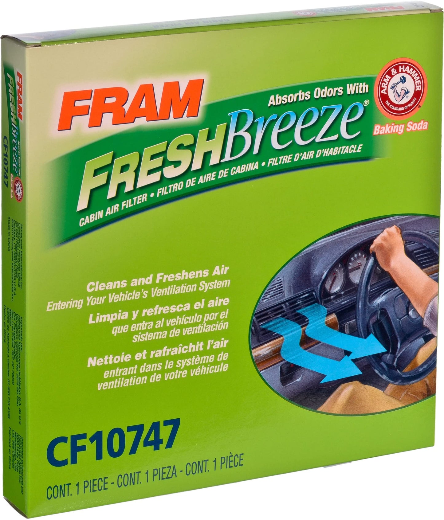 Filtre à air d'habitacle Fram CF10747