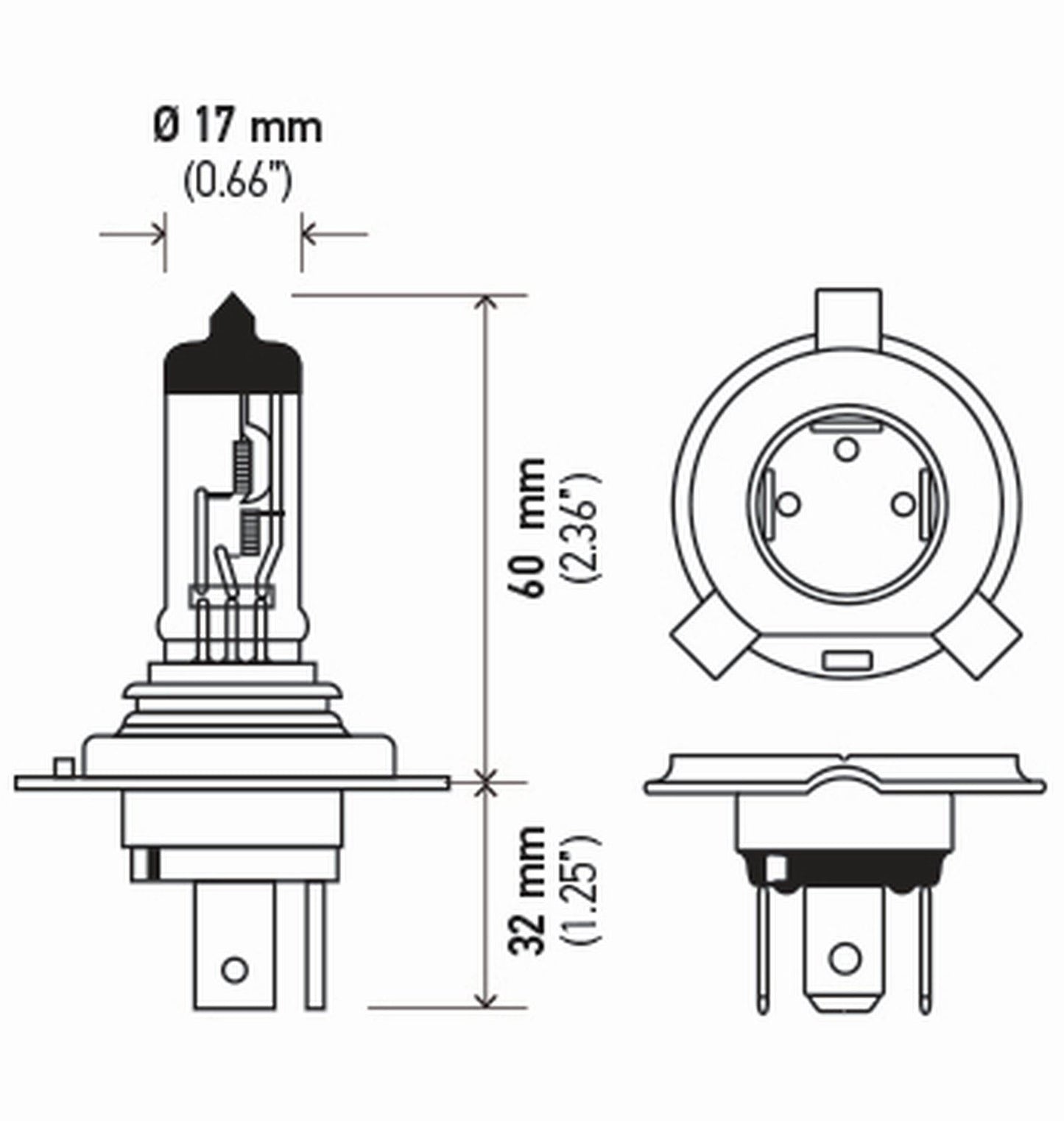 Hella H4 24V HD