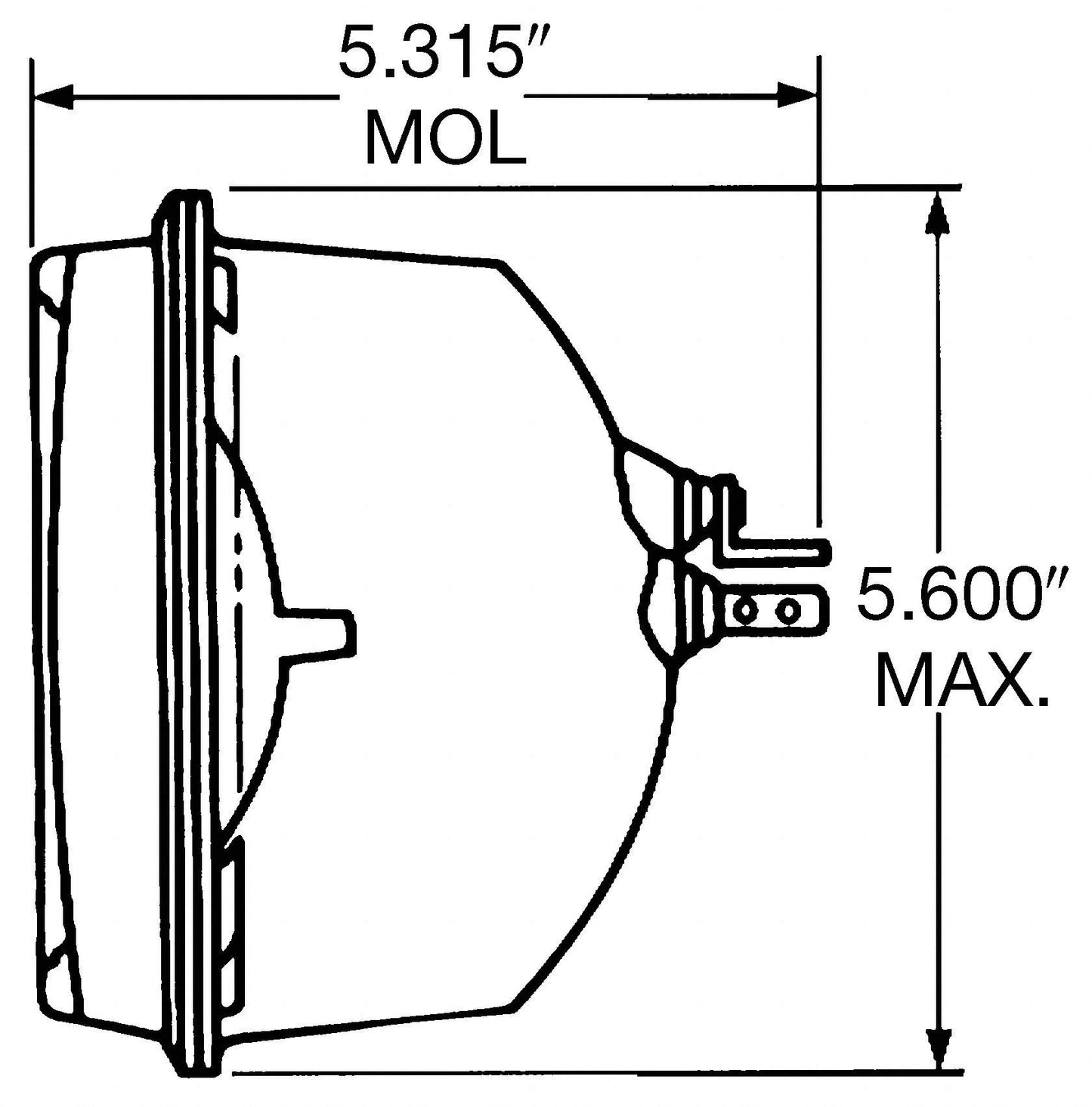 Bombilla para faros delanteros Wagner H6054BL