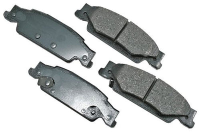 Akebono ACT922 Jeu de plaquettes de frein à disque