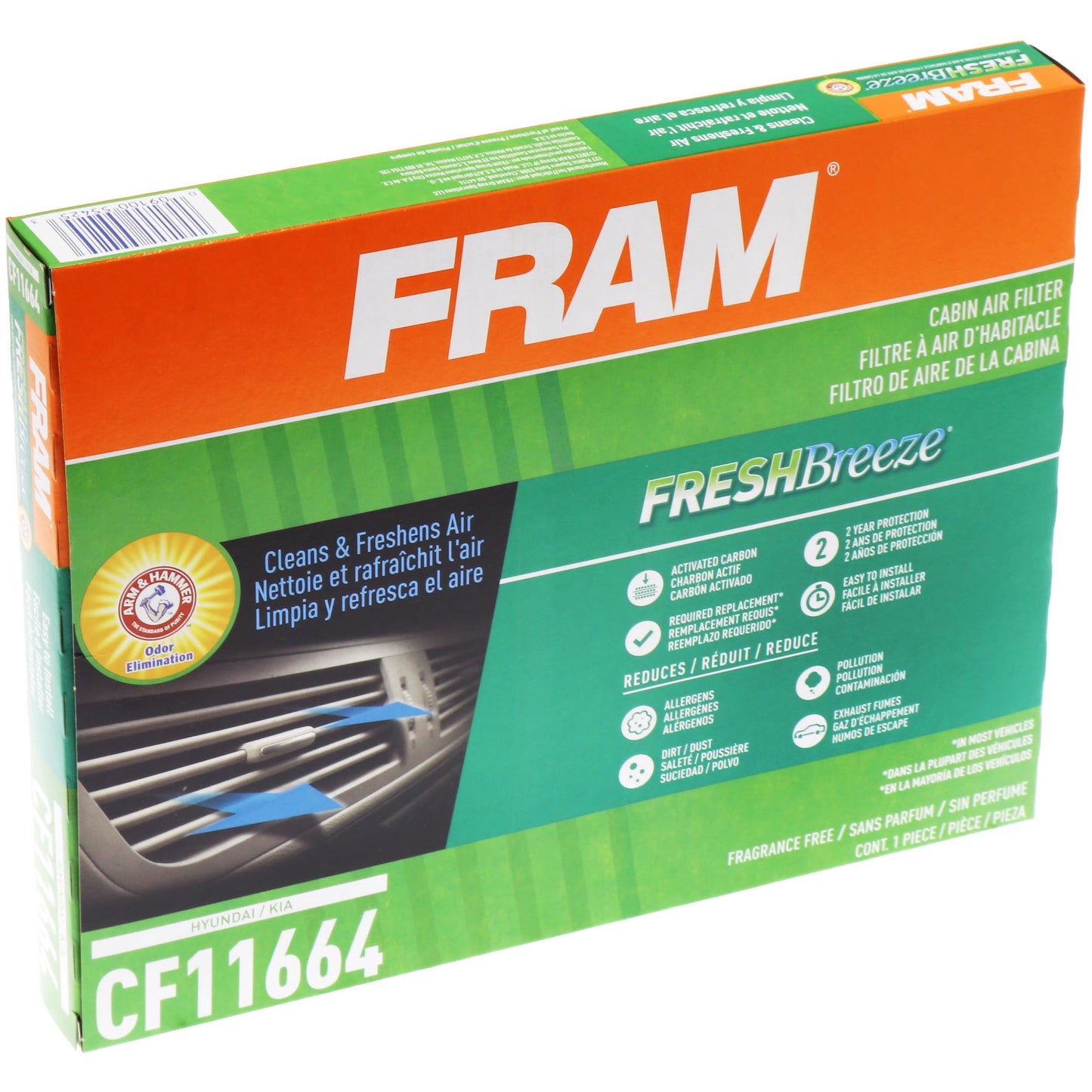 Filtre à air d'habitacle Fram CF11664