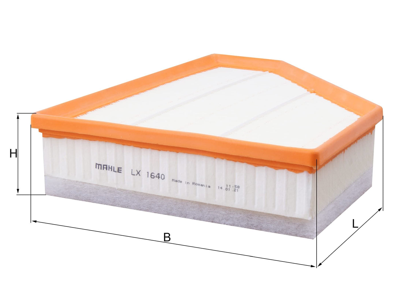 Mahle LX 1640 Air Filter