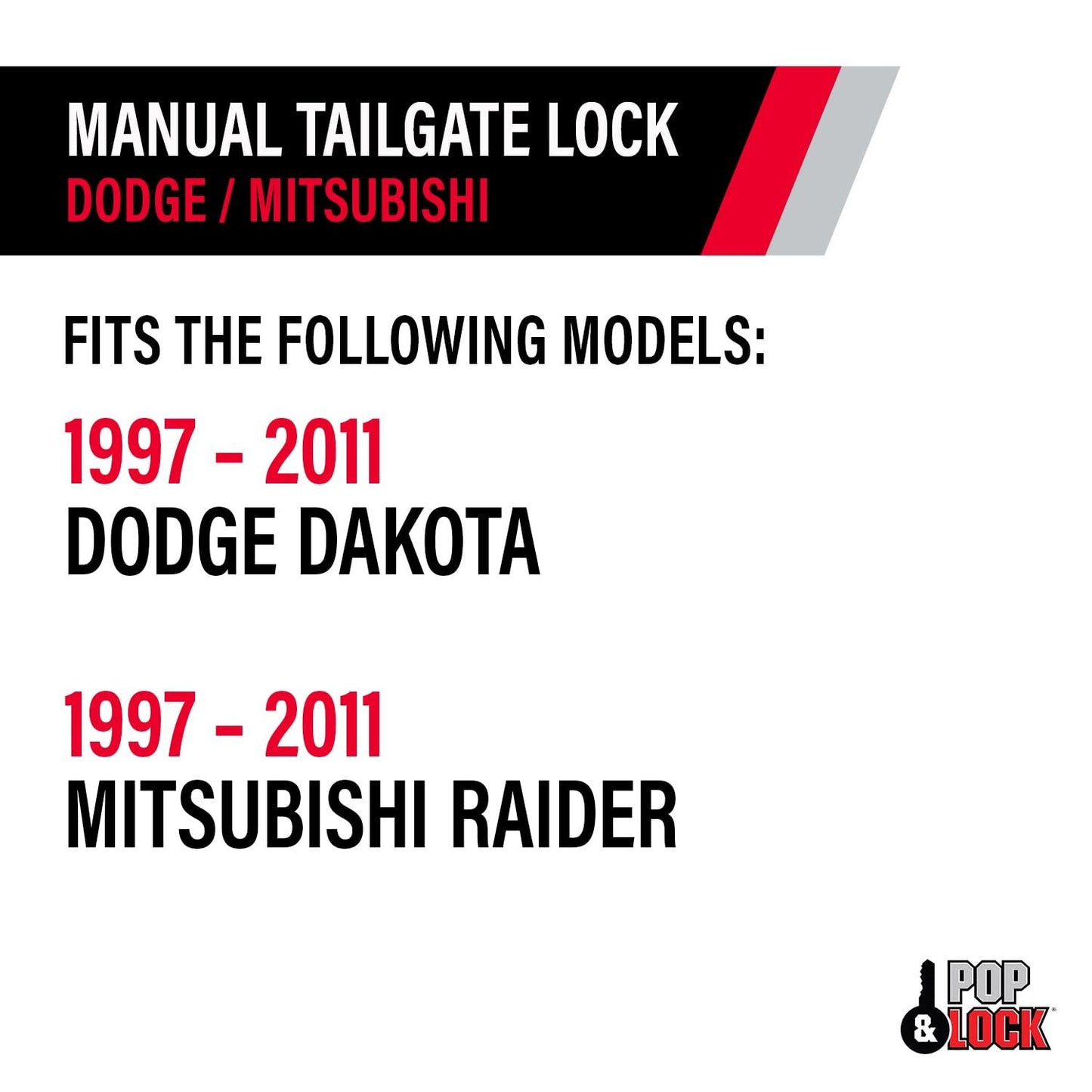 POP & LOCK PL3600 Tailgate Lock