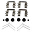 Beck/Arnley 084-2138 Kit de herrajes para frenos de disco