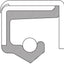 National Seal/Bearing 51322 Wheel Seal