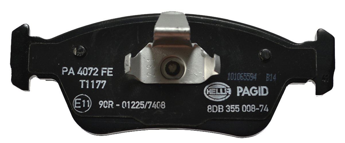 Hella-PAGID 355008741 Jeu de plaquettes de frein à disque