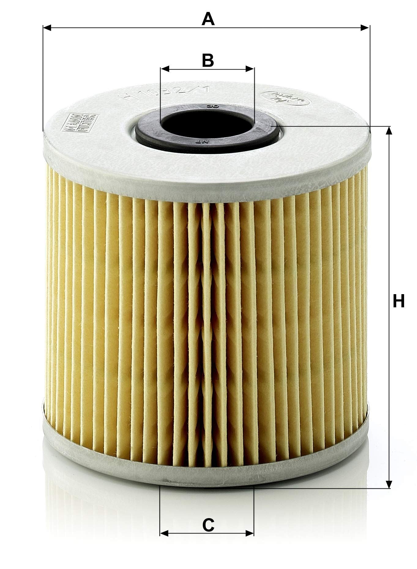 MANN-FILTER H 1032/1 X Engine Oil Filter