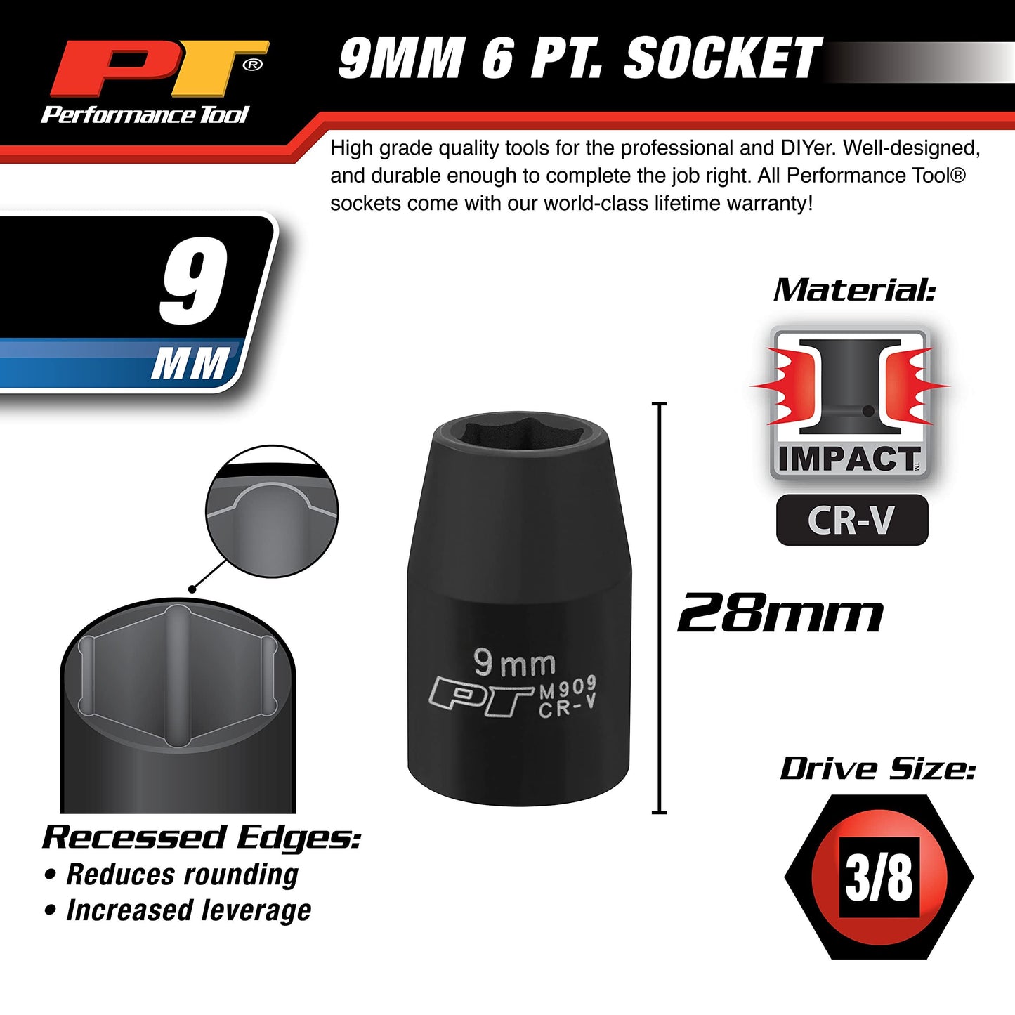 PERFORMANCE TOOL M909