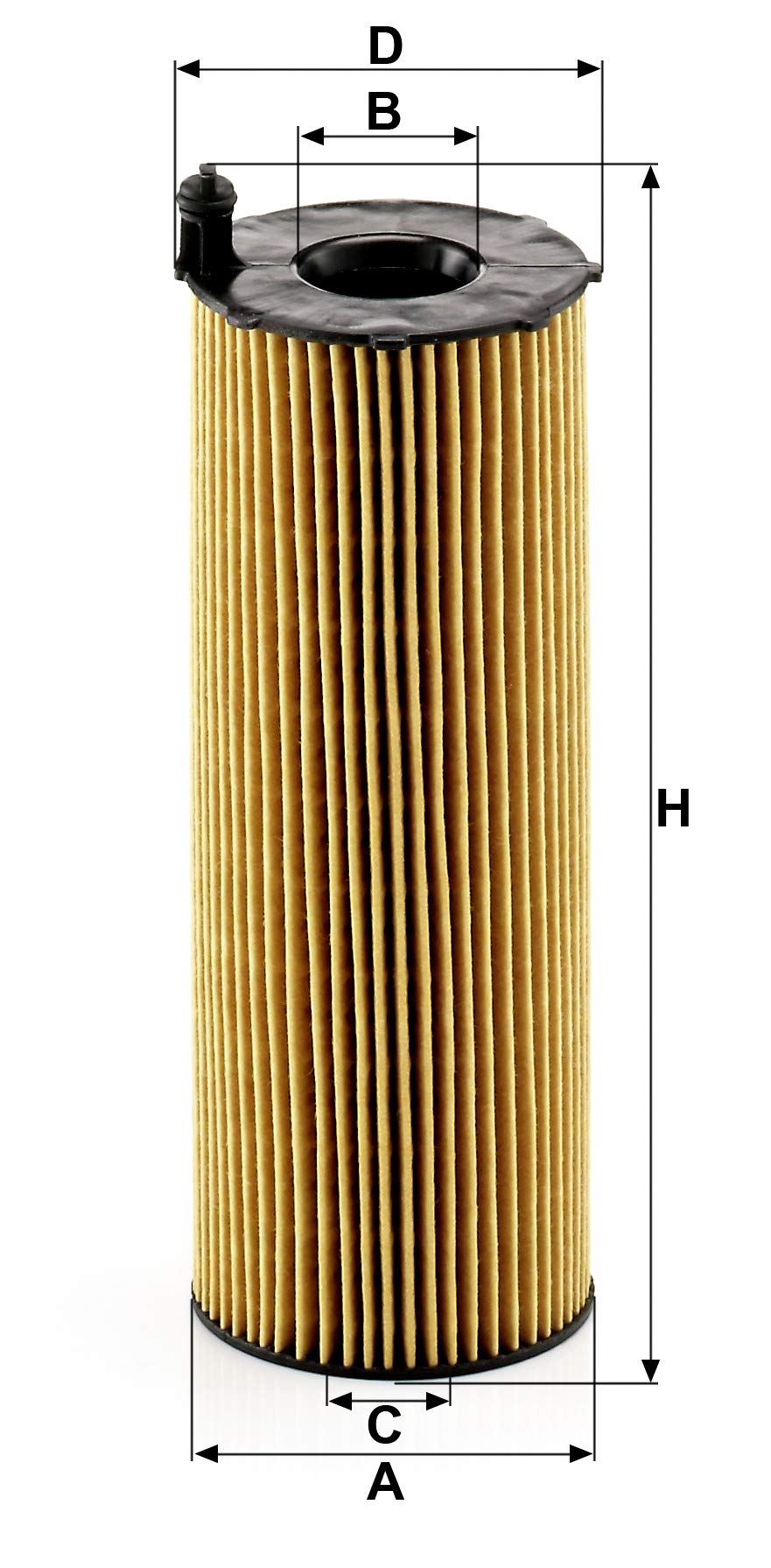MANN-FILTER HU 831 X Filtro de aceite del motor