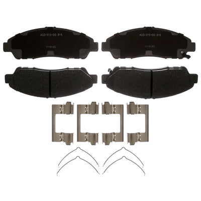 ACDelco Advantage 14D1280CHF1 Juego de pastillas de freno de disco