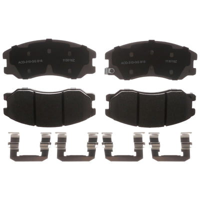 ACDelco Advantage 14D1264CHF1 Juego de pastillas de freno de disco