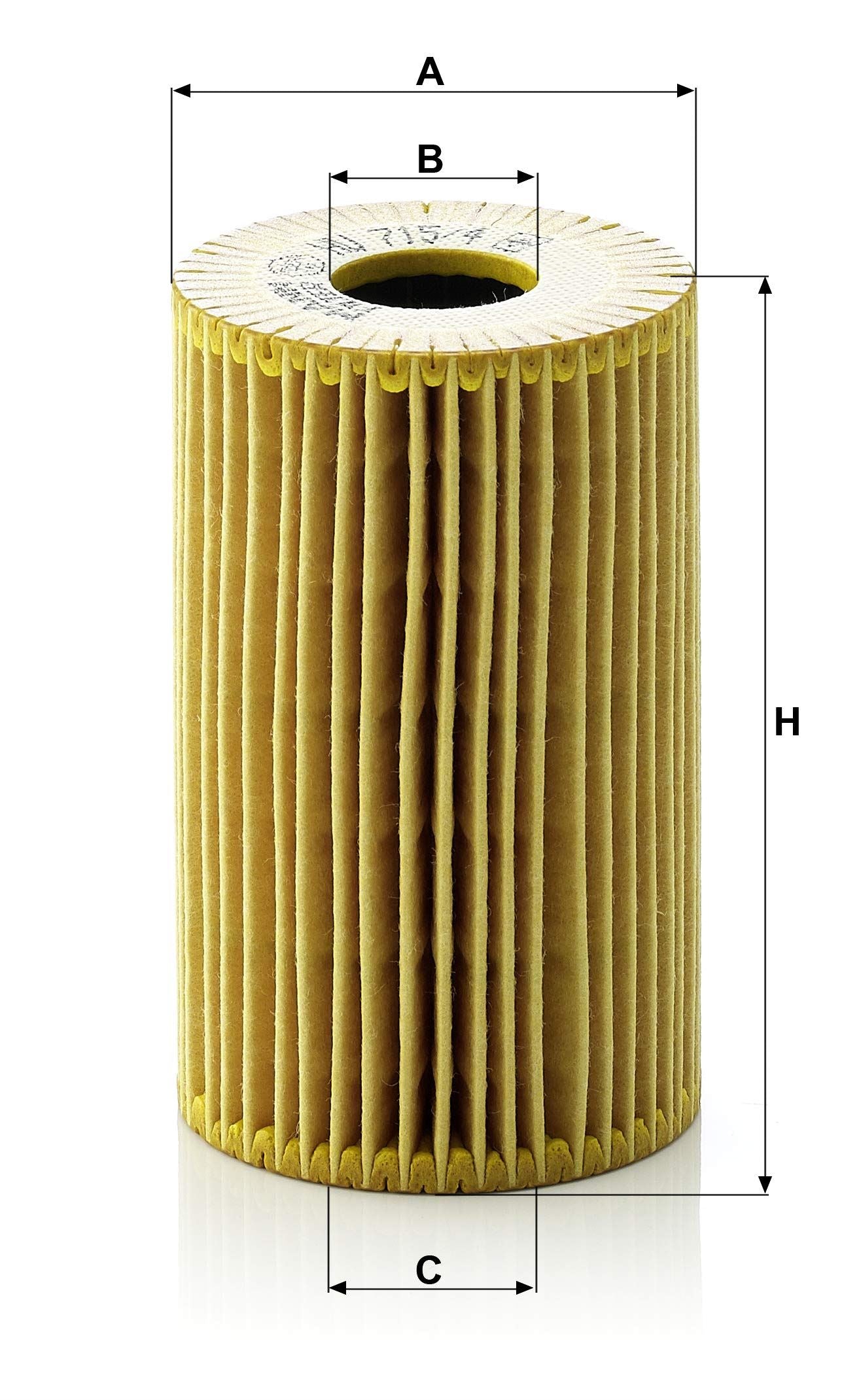 MANN-FILTER HU 715/4 X Engine Oil Filter