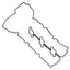 Beck/Arnley 036-1693 Engine Valve Cover Gasket Set