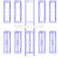 KING BEARING MB5116HP Engine Crankshaft Main Bearing Set