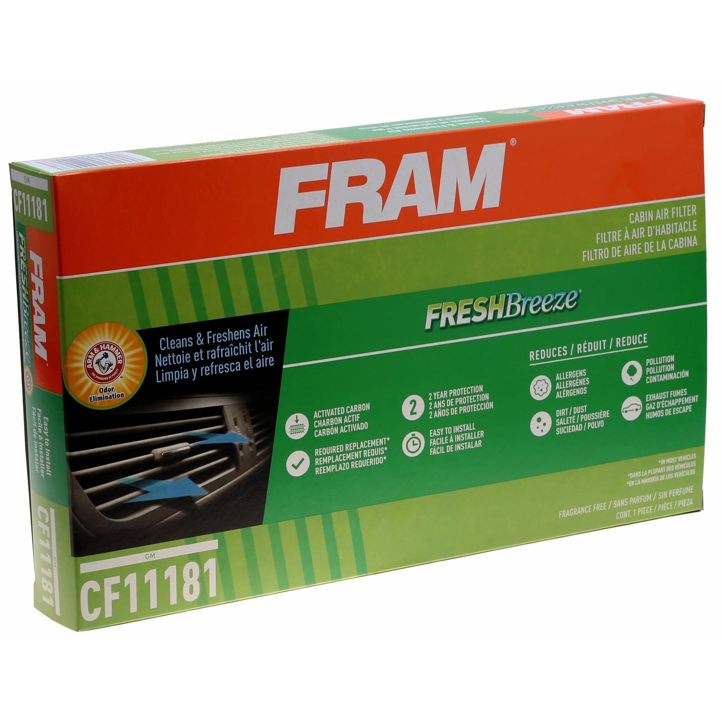 Fram CF11181 Cabin Air Filter