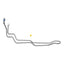 Edelmann 91853 Power Steering Pressure Line Hose Assembly