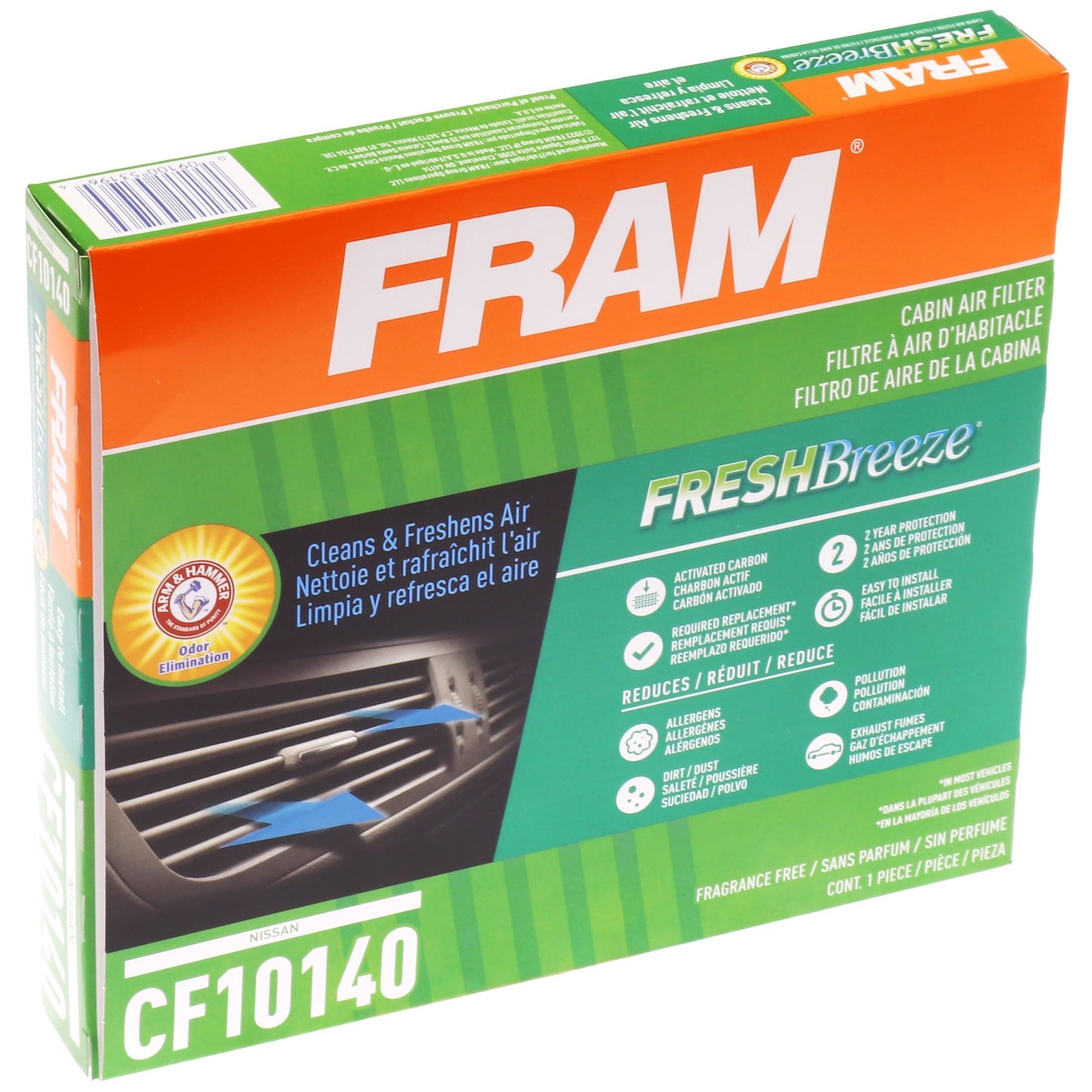 Fram CF10140 Cabin Air Filter