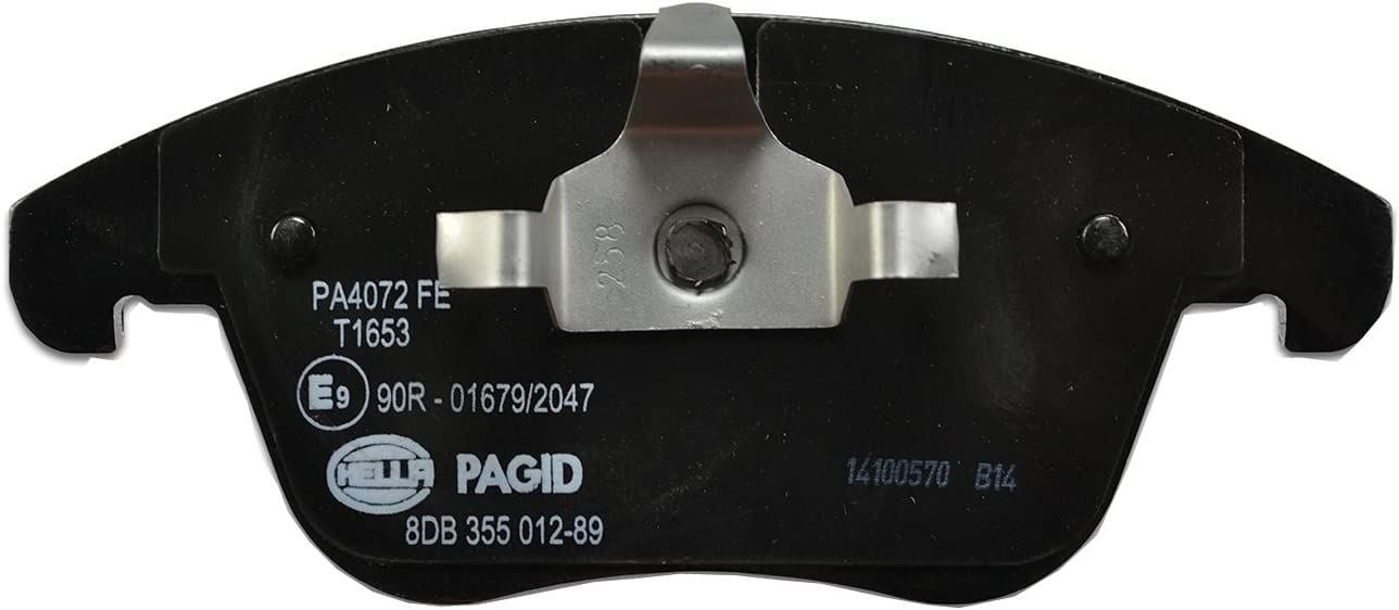 Hella-PAGID 355012891 Jeu de plaquettes de frein à disque