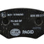 Hella-PAGID 355017501 Jeu de plaquettes de frein à disque