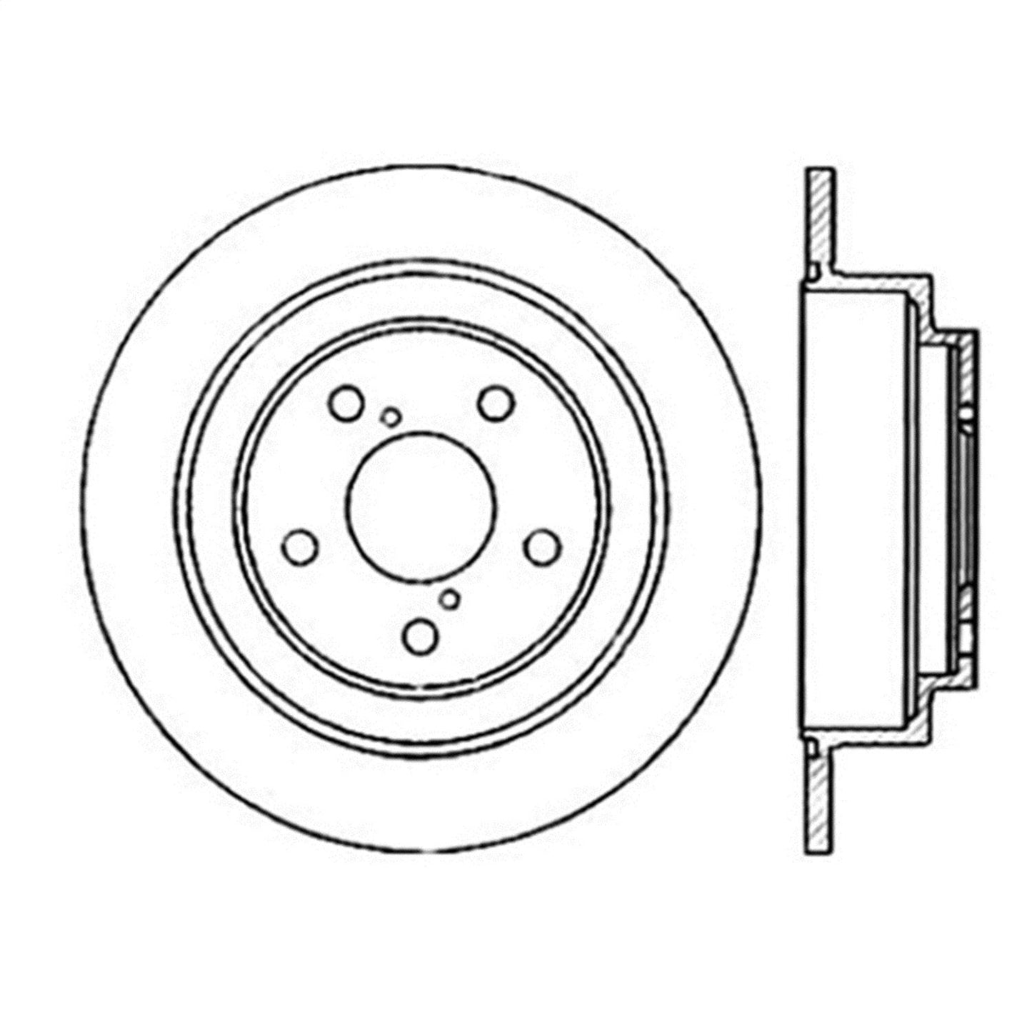 Stoptech 126.47011SR Disc Brake Rotor