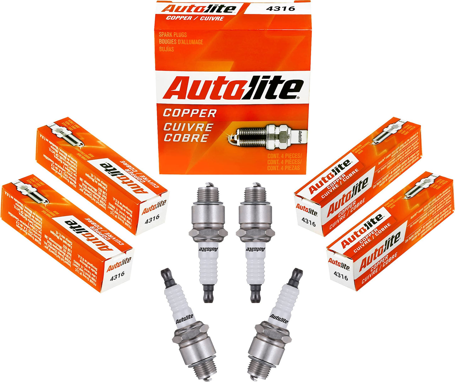AUTOLITE 4316 (LOT DE 4)
