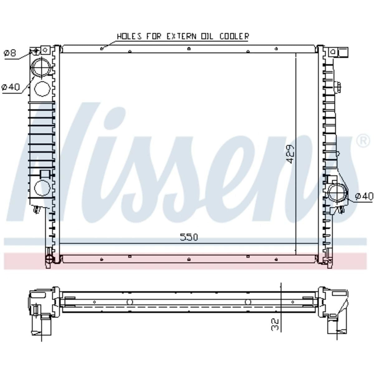 Nissens North America 60759A Radiator