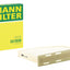 MANN-FILTER CU 2939 Filtro de aire de cabina