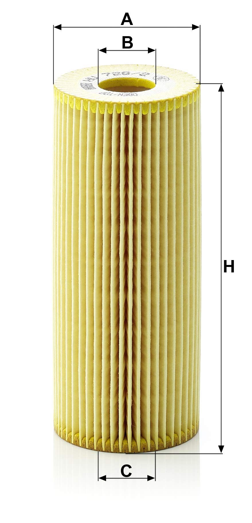 MANN-FILTER HU 726/2 X Engine Oil Filter