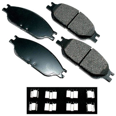 Akebono ACT803 Jeu de plaquettes de frein à disque