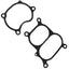 Beck/Arnley 037-6117 Engine Intake Manifold Gasket Set