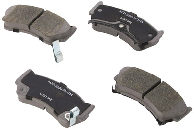 Juego de pastillas de freno de disco ACDelco Advantage 14D668CH