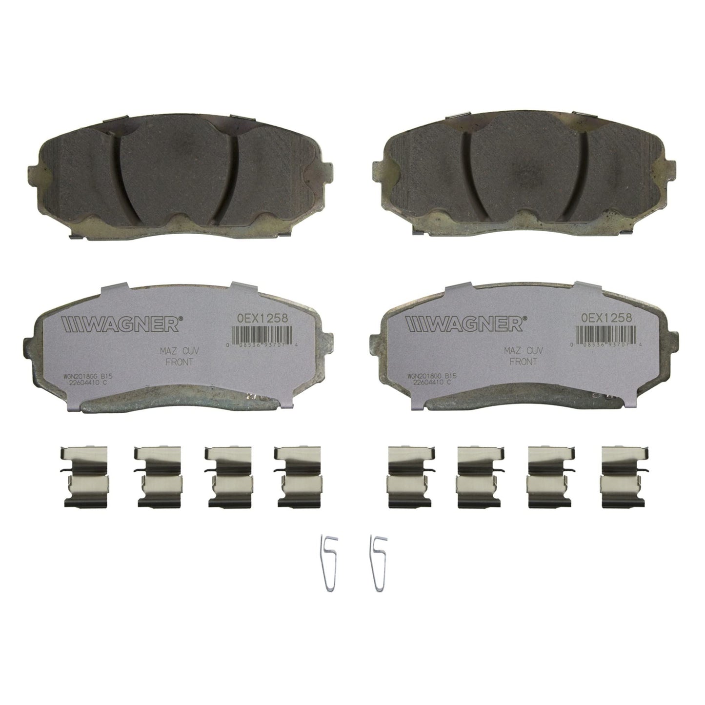 Wagner OEX1258 Disc Brake Pad Set