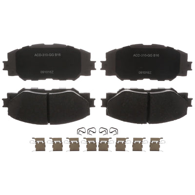 ACDelco Advantage 14D1210CHF1 Juego de pastillas de freno de disco