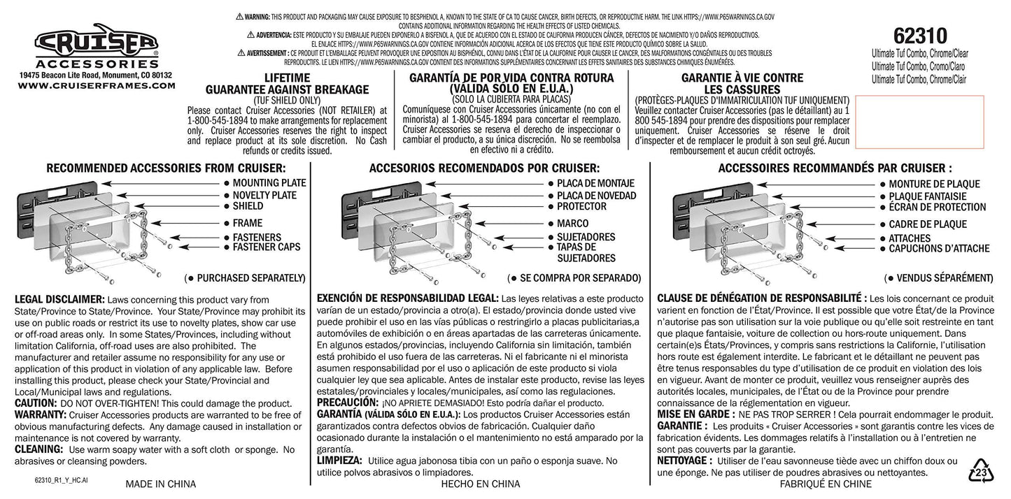 ACCESSOIRES CRUISER 62310