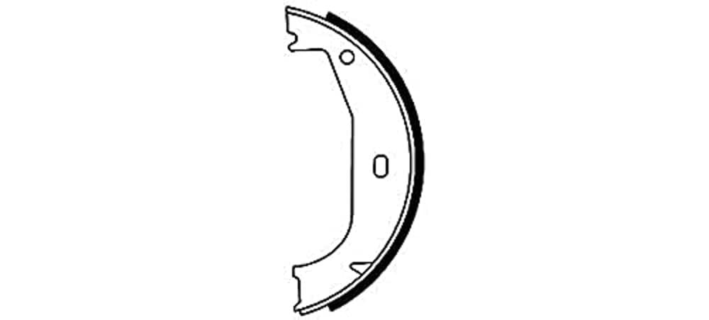 Hella-PAGID 355050351 Parking Brake Shoe Set