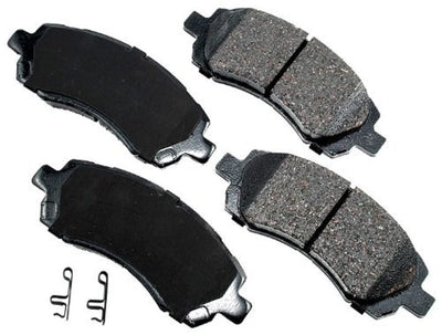 Akebono ACT722 Jeu de plaquettes de frein à disque