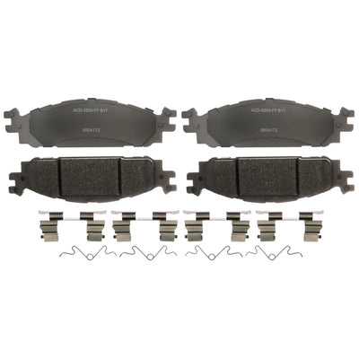 ACDelco Advantage 14D1508CHF1 Juego de pastillas de freno de disco