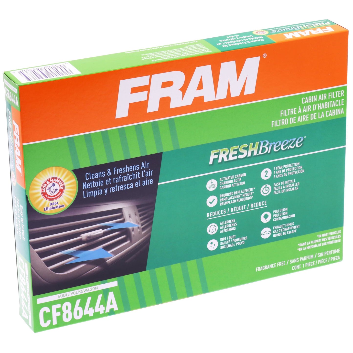 Filtre à air d'habitacle Fram CF8644A