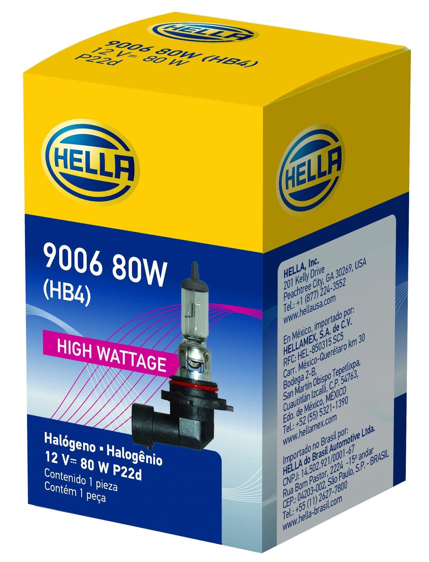 Hella 9006 80W Headlight Bulb