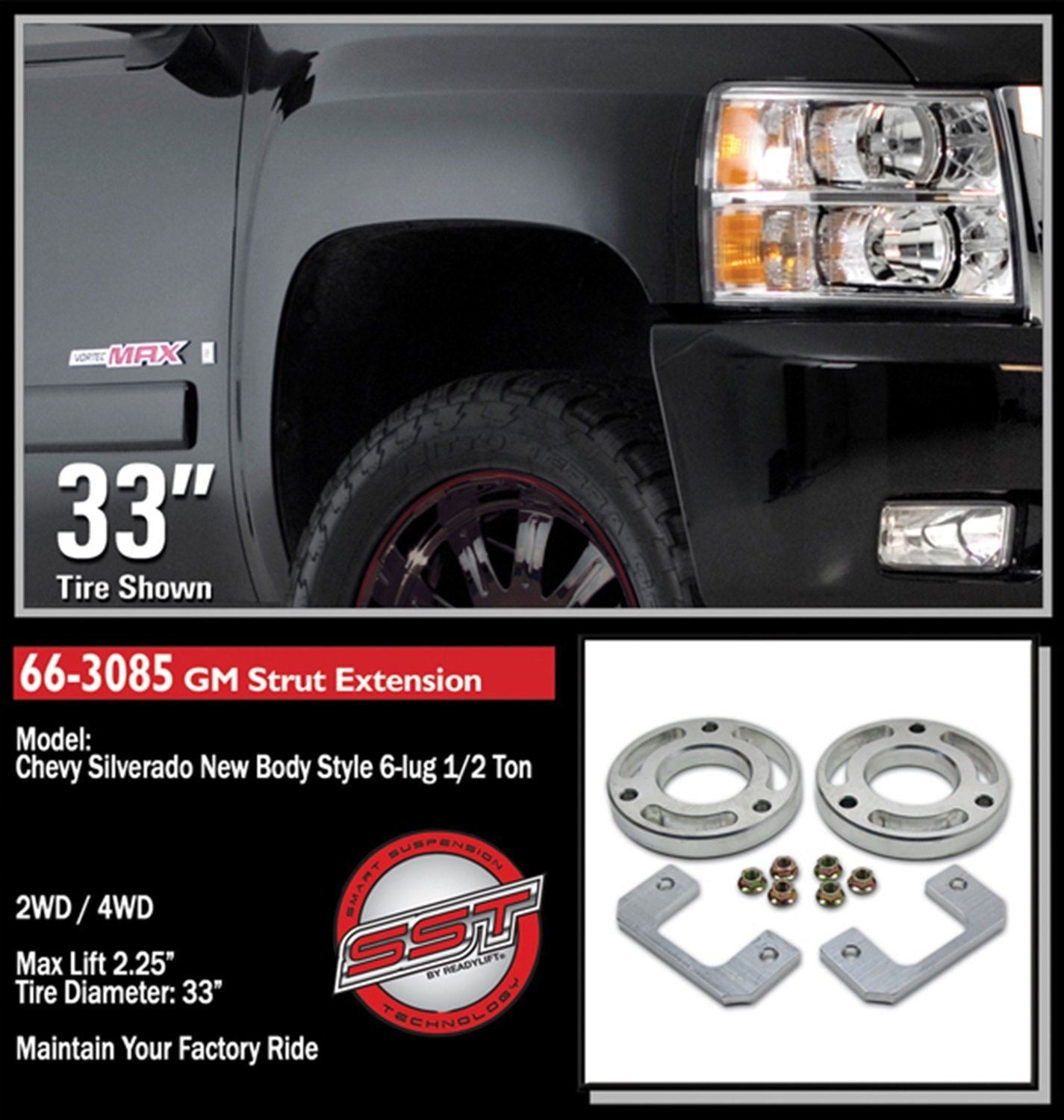 Ready Lift 66-3085 Kit de nivellement de suspension