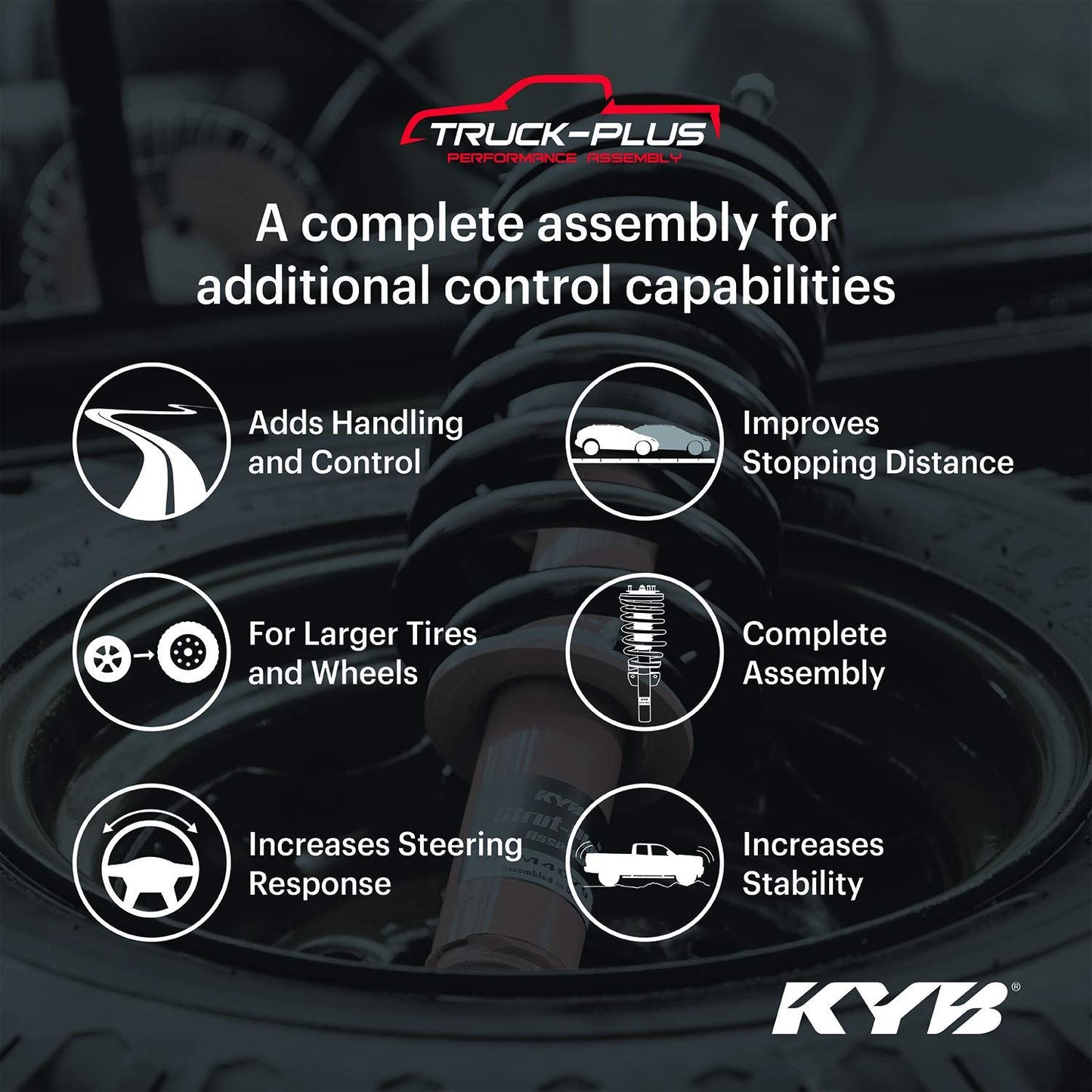 KYB SRM4079 Suspension Strut and Coil Spring Assembly