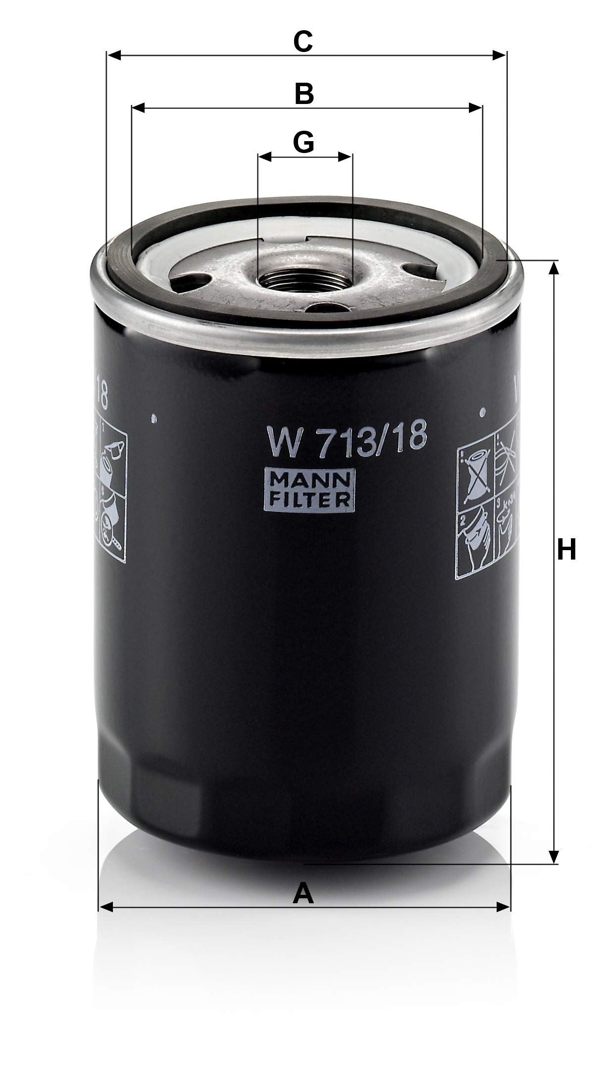 MANN W71318