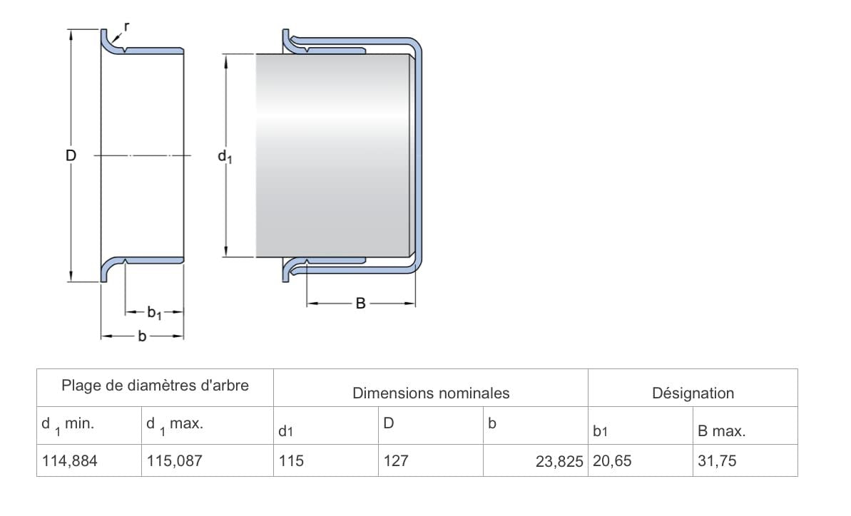 SKF 99452 Engine Crankshaft Repair Sleeve