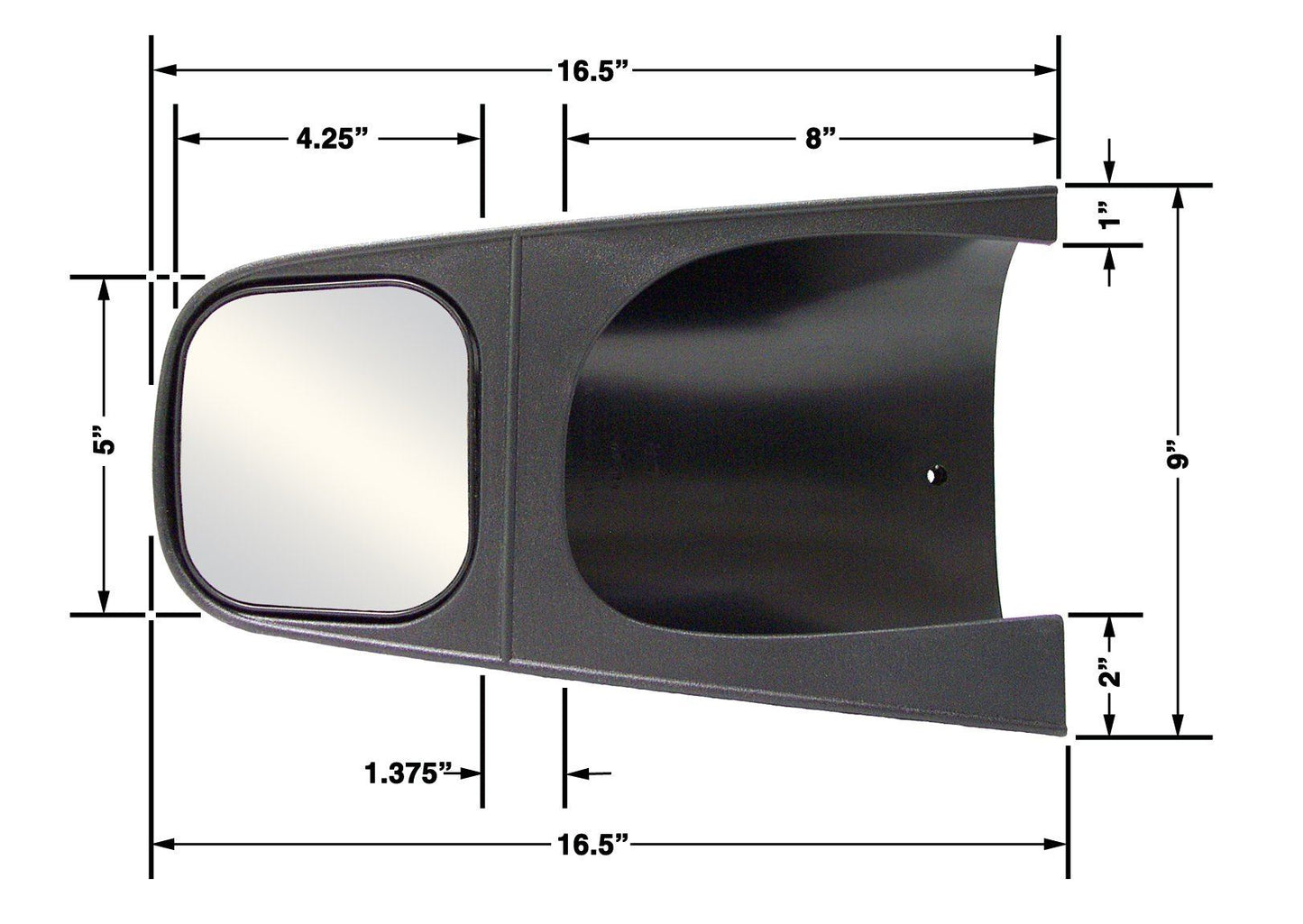 CIPA-USA 11600 Towing Mirror